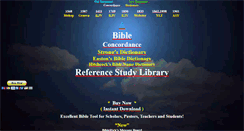 Desktop Screenshot of abibleconcordance.com