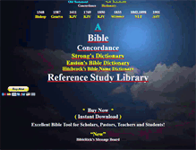 Tablet Screenshot of abibleconcordance.com